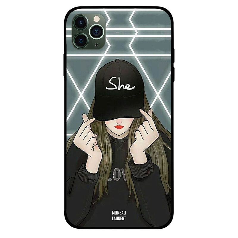 

Moreau Laurent Apple iPhone 11 Pro Mobile Phone Back Cover, She on Cap