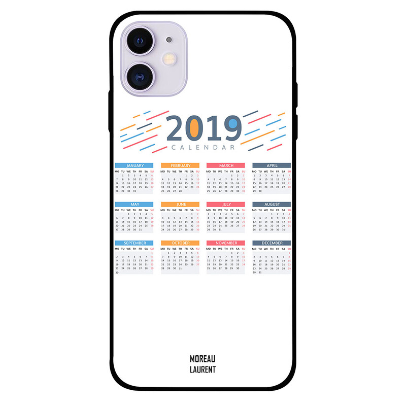 

Moreau Laurent Apple iPhone 11 Mobile Phone Back Cover, 2019 Calendar