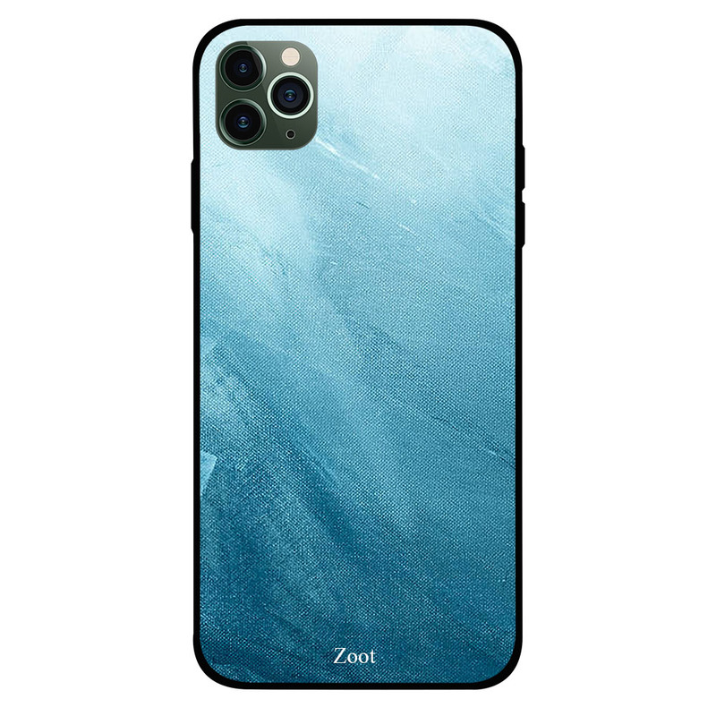 

Zoot Apple iPhone 11 Pro Mobile Phone Back Cover, Sea Color Jeans Pattern