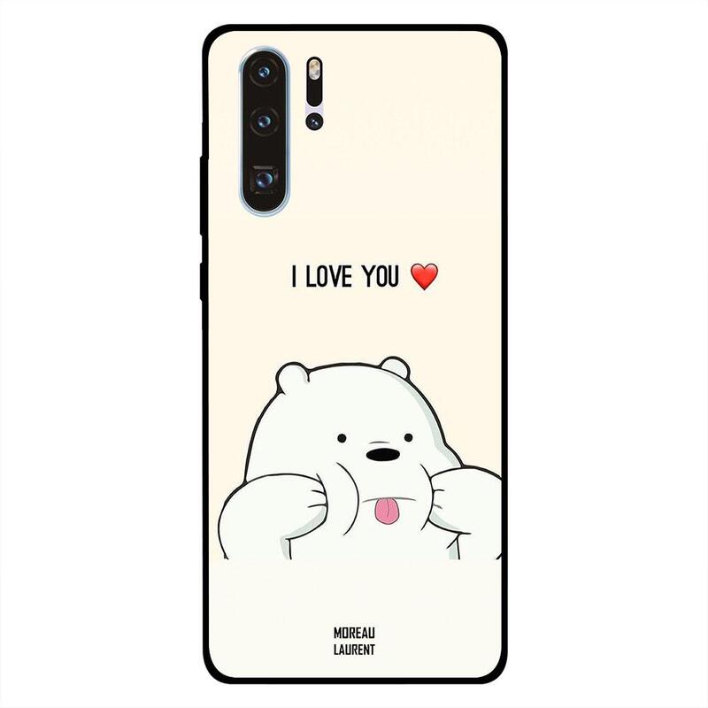 

Moreau Laurent Huawei P30 Pro Mobile Phone Back Cover, I Love You