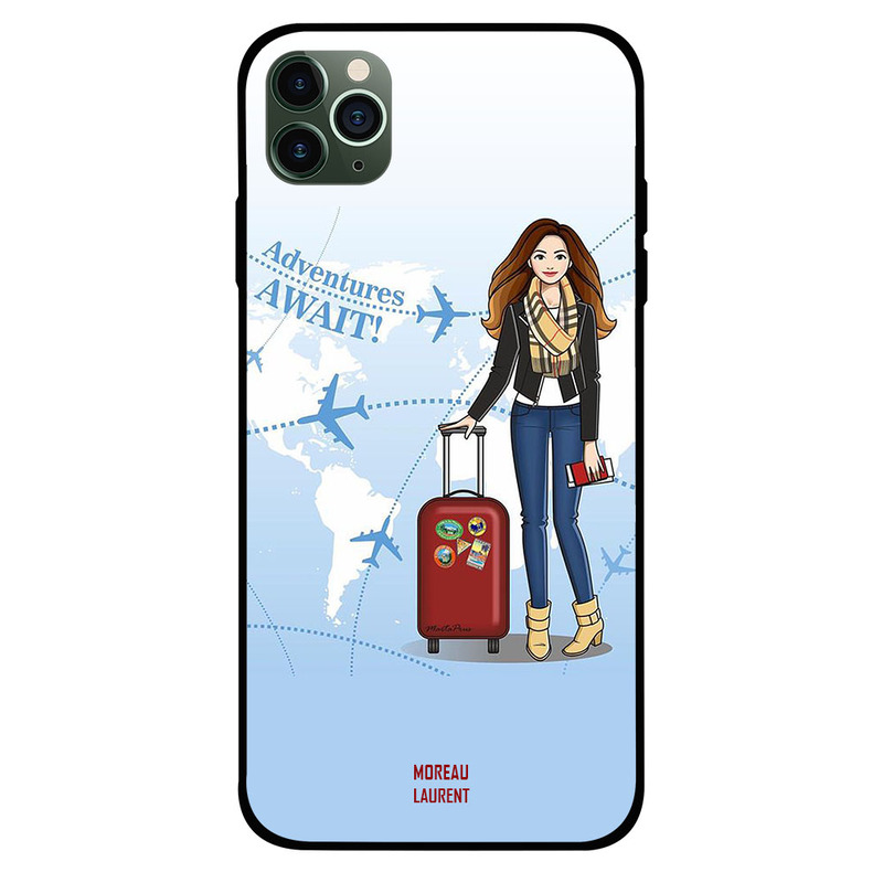 

Moreau Laurent Apple iPhone 11 Pro Mobile Phone Back Cover, Adventures Await!