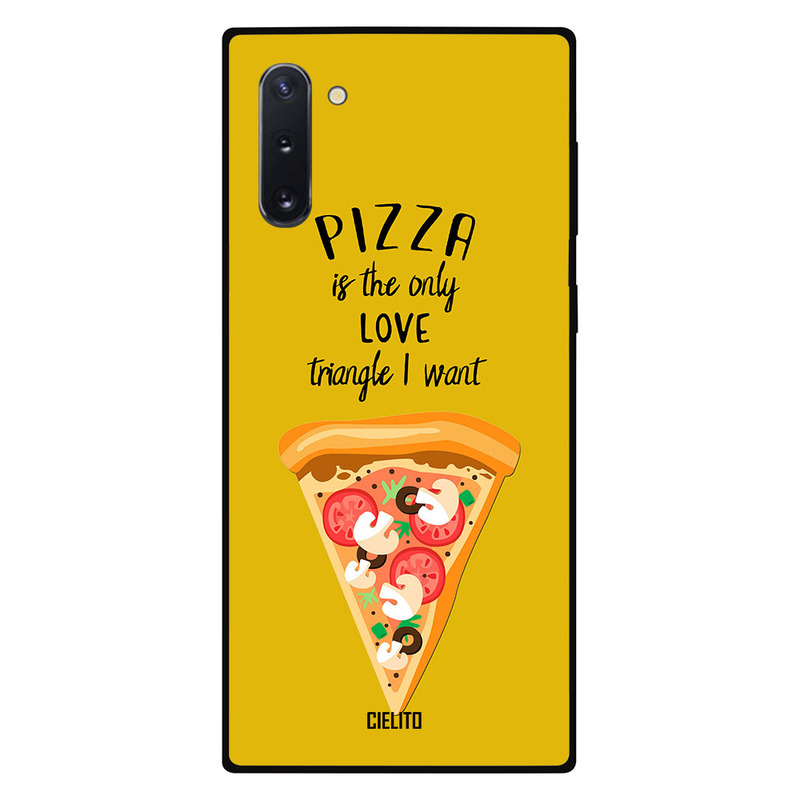 

Cielito Samsung Note 10 Mobile Phone Back Cover, Pizza Love