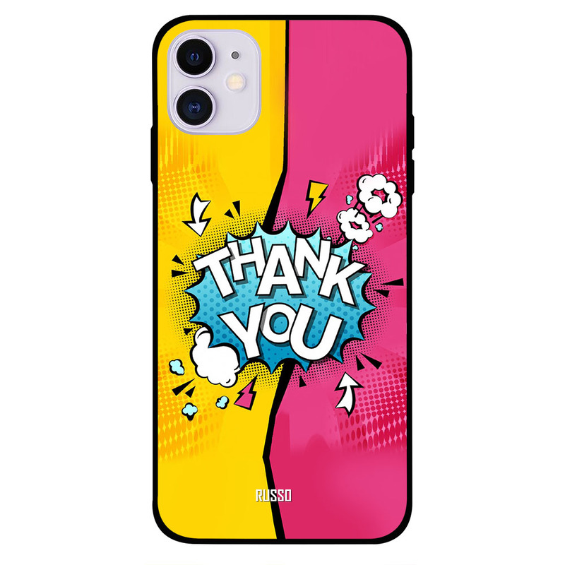 

Russo Apple iPhone 11 Mobile Phone Back Cover, Thank You