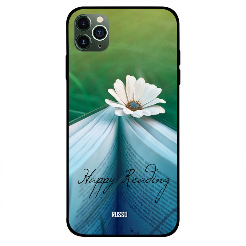 

Russo Apple iPhone 11 Pro Mobile Phone Back Cover, Happy Reading