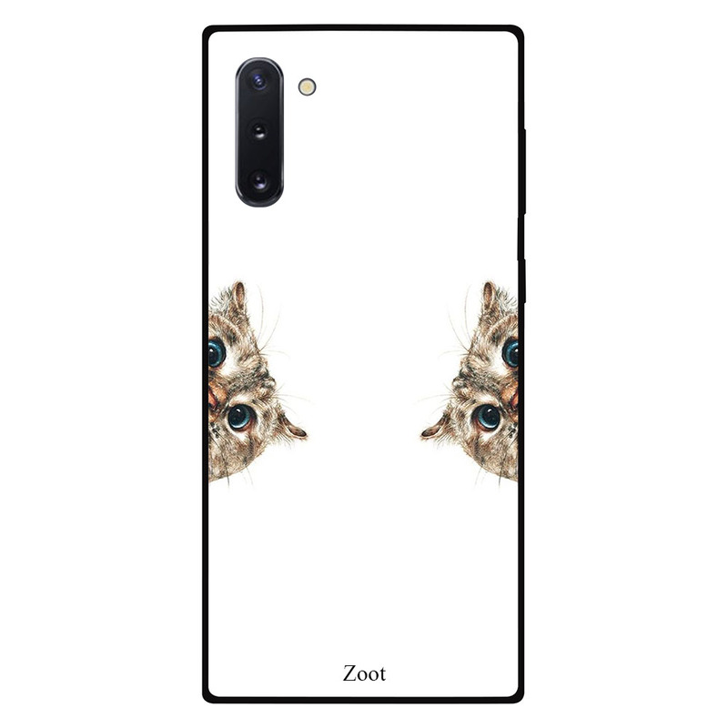 

Zoot Samsung Note 10 Mobile Phone Back Cover, Sneaky Cat