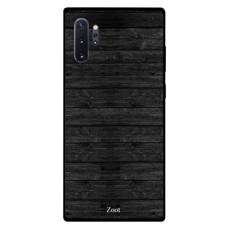 

Zoot Samsung Note Plus Mobile Phone Back Cover, Wooden Black Two Pcs