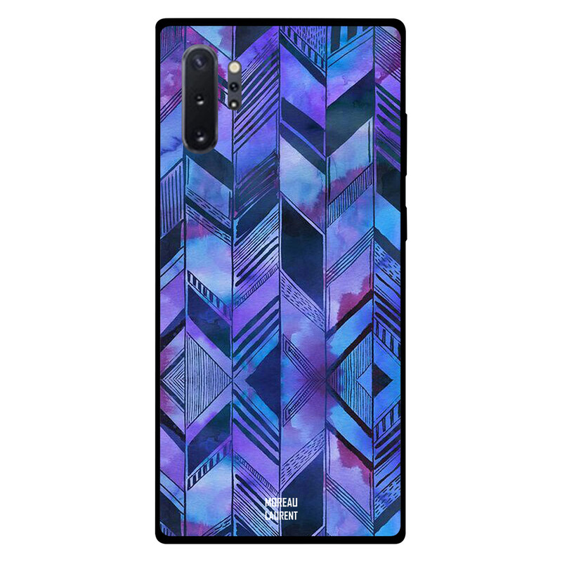 

Moreau Laurent Samsung Note Plus Mobile Phone Back Cover, Dark Bluish Pattern
