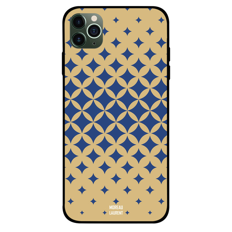 

Moreau Laurent Apple iPhone 11 Pro Mobile Phone Back Cover, Stars & Circle Shapes Pattern