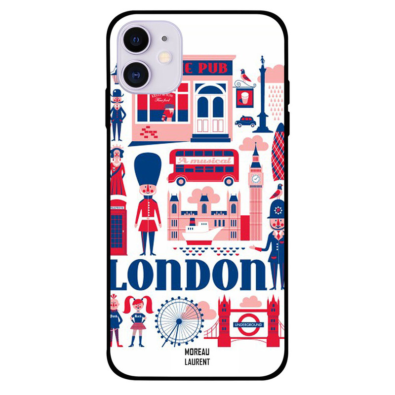 

Moreau Laurent Apple iPhone 11 Mobile Phone Back Cover, 24 Hours in London