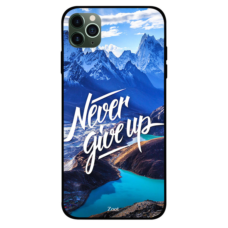 

Zoot Apple iPhone 11 Pro Max Mobile Phone Back Cover, Never Give Up