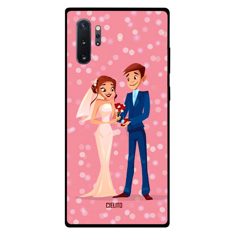 

Cielito Samsung Note Plus Mobile Phone Back Cover, Couple Getting Married