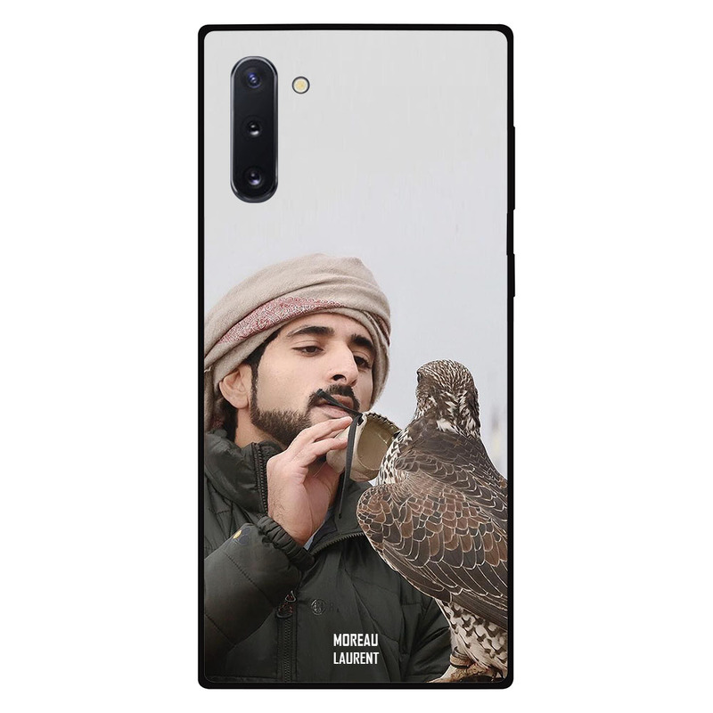 

Moreau Laurent Samsung Note 10 Mobile Phone Back Cover, Sheikh Hamdan Loving His Eagle