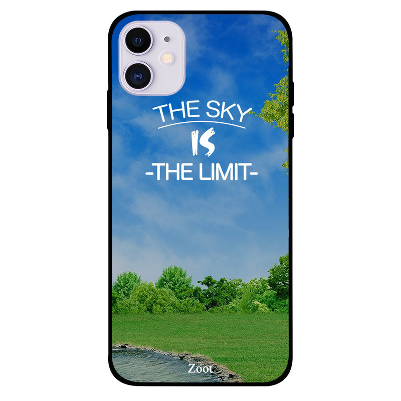 

Zoot Apple iPhone 11 Mobile Phone Back Cover, Sky Is The Limit
