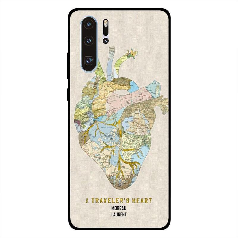 

Moreau Laurent Huawei P30 Pro Mobile Phone Back Cover, A Traveler's Heart