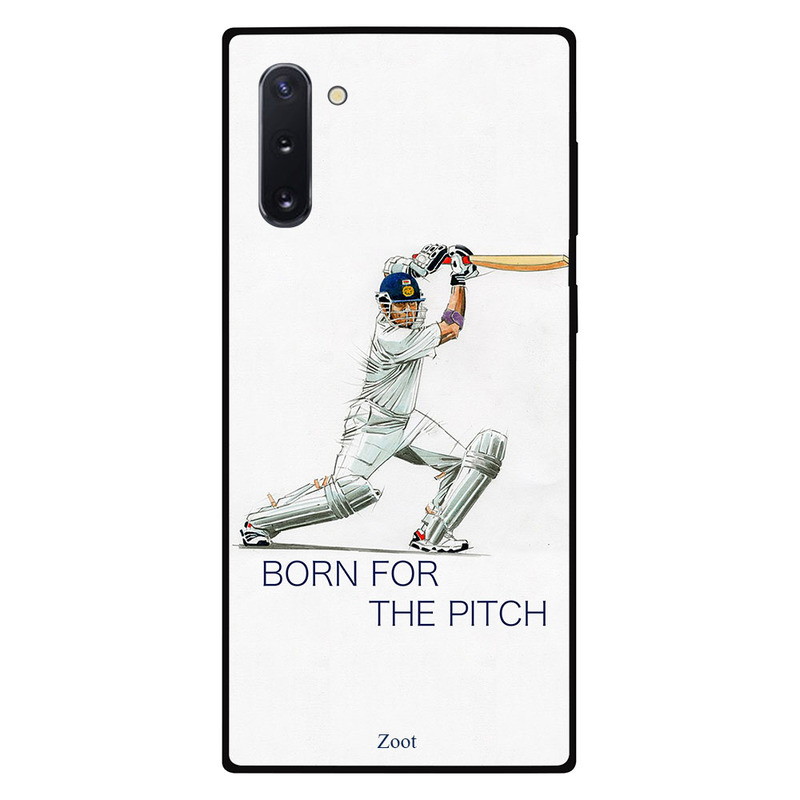 

Zoot Samsung Note 10 Mobile Phone Back Cover, Born For The Pitch