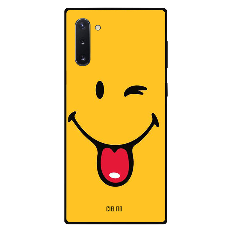 

Cielito Samsung Note 10 Mobile Phone Back Cover, Smiley Wink