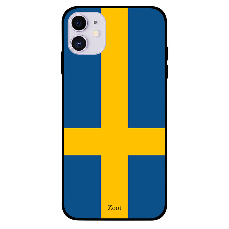 

Zoot Apple iPhone 11 Mobile Phone Back Cover, Sweden Flag