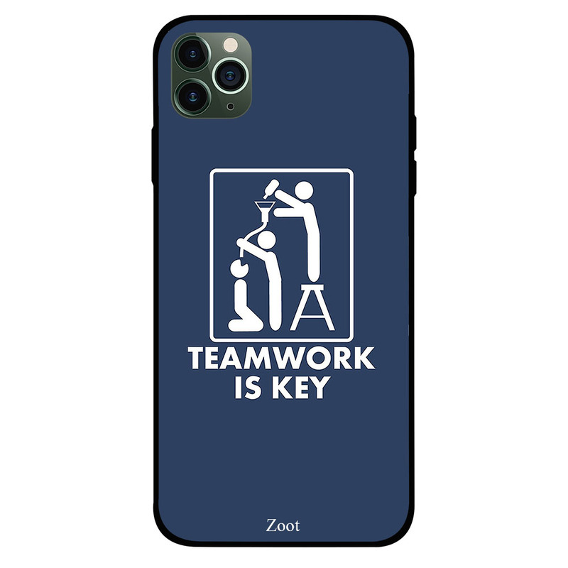 

Zoot Apple iPhone 11 Pro Mobile Phone Back Cover, Teamwork Is Key