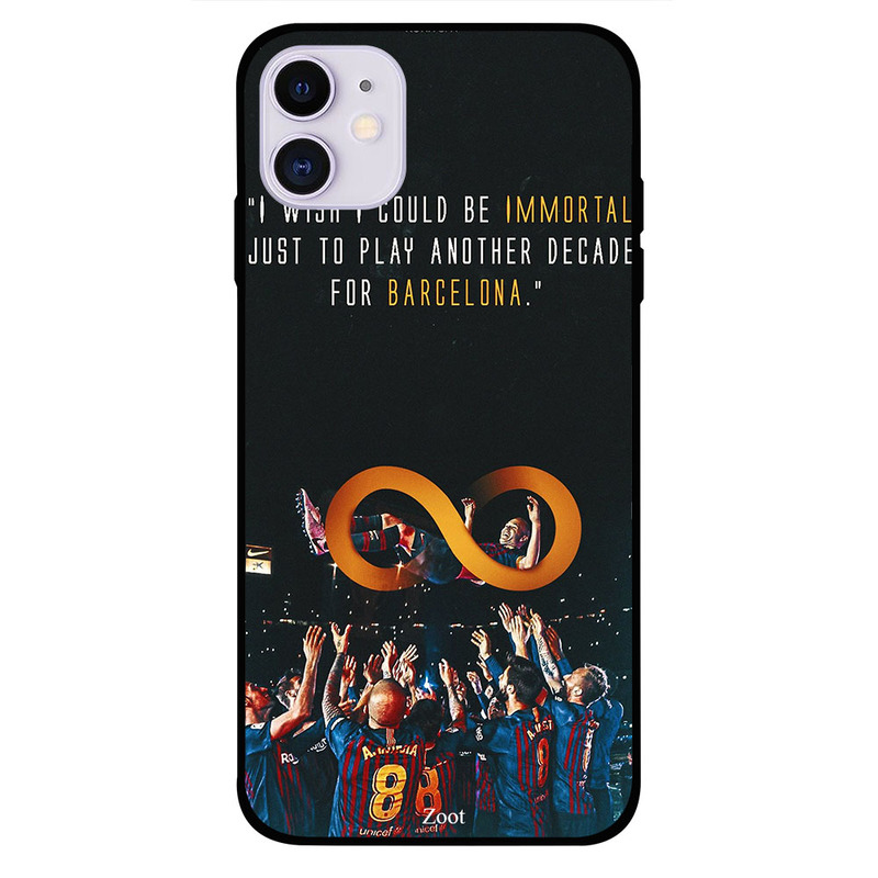 

Zoot Apple iPhone 11 Mobile Phone Back Cover, Be Immortal