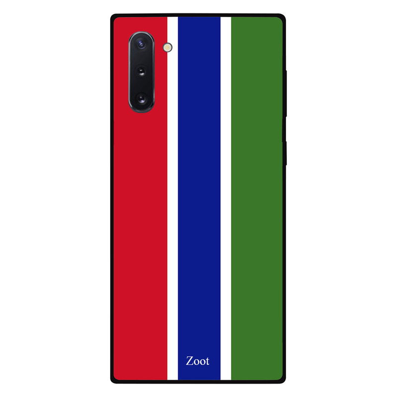 

Zoot Samsung Note 10 Mobile Phone Back Cover, Gambia Flag