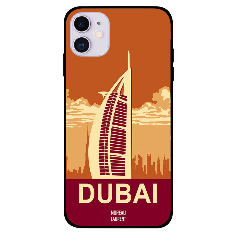 

Moreau Laurent Apple iPhone 11 Mobile Phone Back Cover, Dubai Illustration