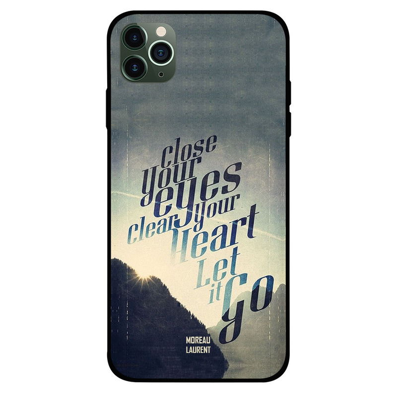 

Moreau Laurent Apple iPhone 11 Pro Mobile Phone Back Cover, Close Your Eyes