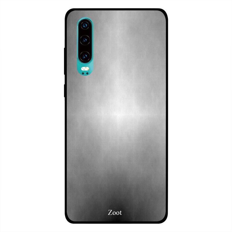 

Zoot Huawei P30 Mobile Phone Back Cover, Grey Lighten Jeans Pattern