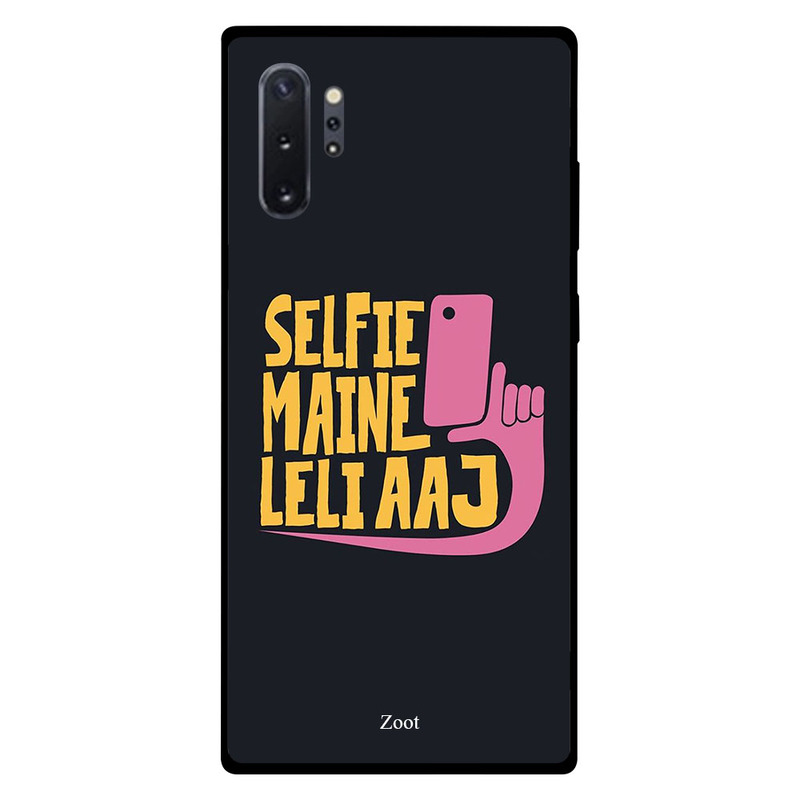 

Zoot Samsung Note Plus Mobile Phone Back Cover, Selfie Maine Leli Aaj