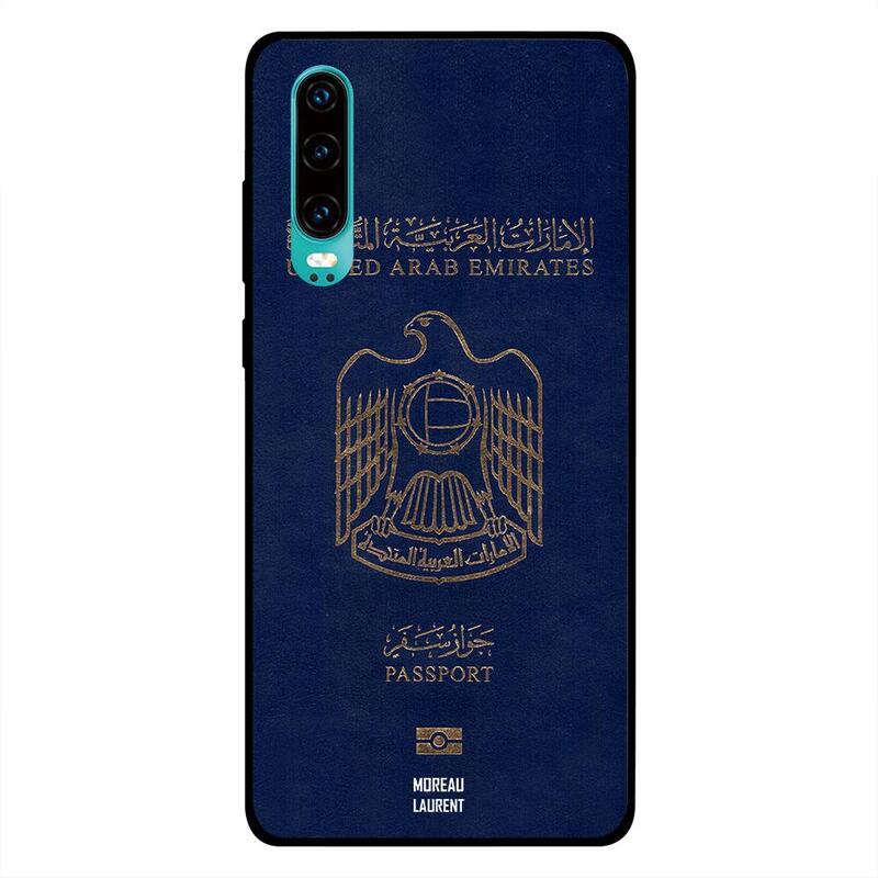 

Moreau Laurent Huawei P30 Mobile Phone Back Cover, United Arab Emirates Passport