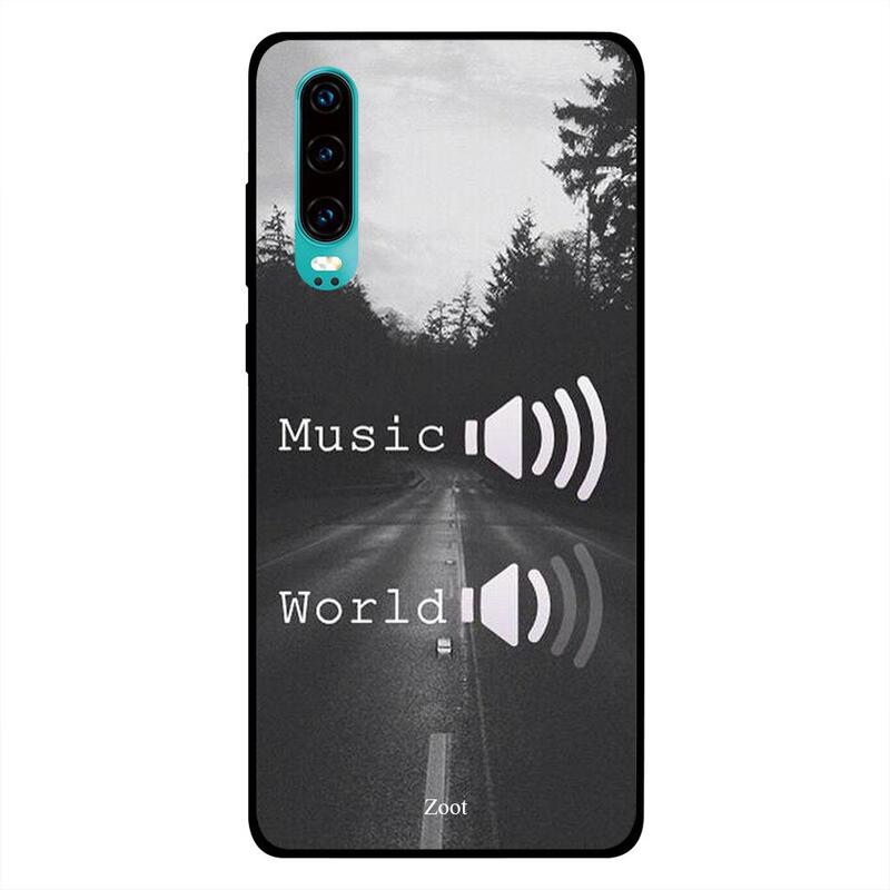 

Zoot Huawei P30 Mobile Phone Back Cover, Music World