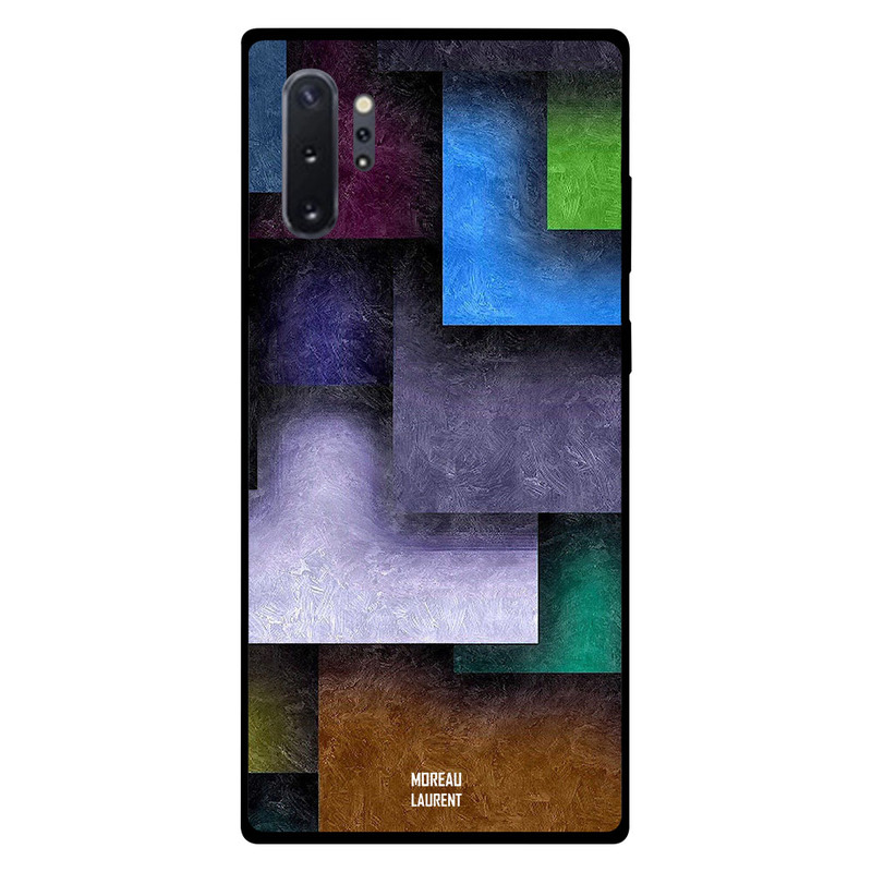 

Moreau Laurent Samsung Note Plus Mobile Phone Back Cover, Multi Color Tile Shape Square Pattern