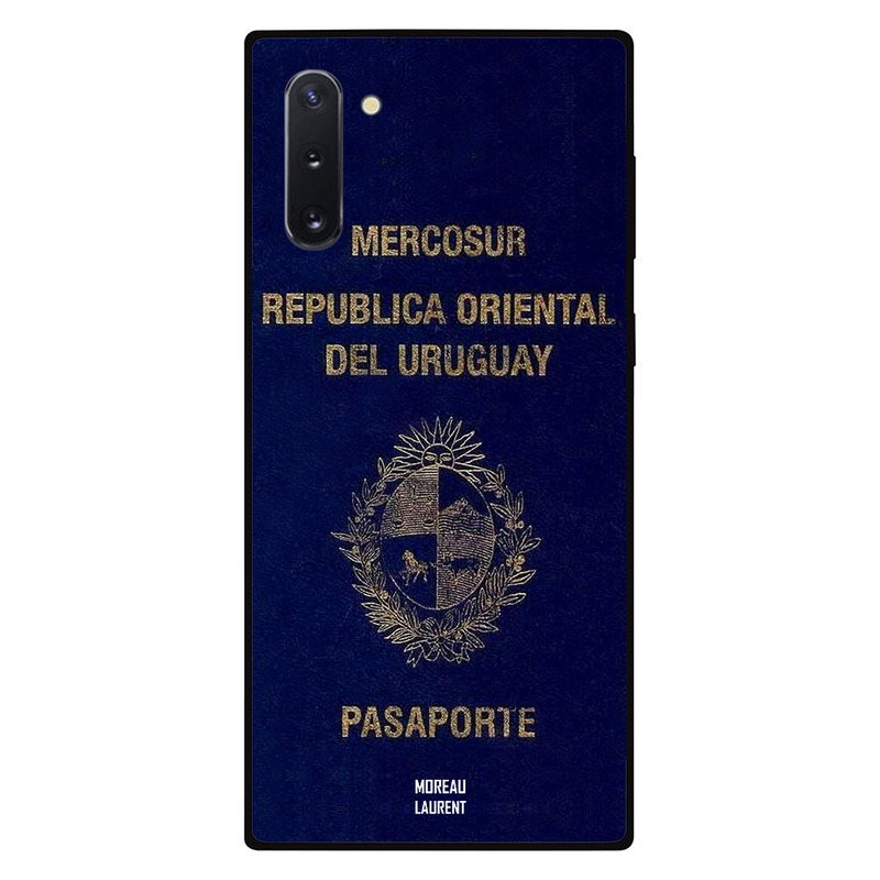 

Moreau Laurent Samsung Note 10 Mobile Phone Back Cover, Uruguay Passport