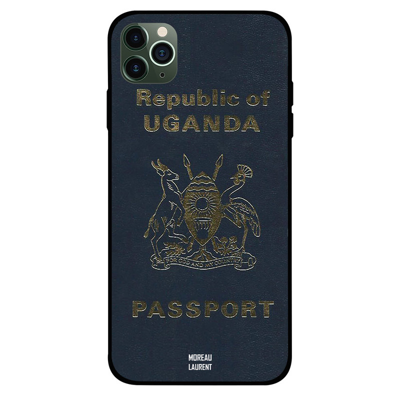 

Moreau Laurent Apple iPhone 11 Pro Max Mobile Phone Back Cover, Uganda Passport