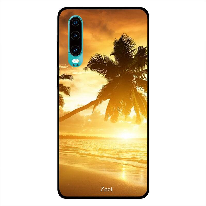 

Zoot Huawei P30 Mobile Phone Back Cover, Falling Tree