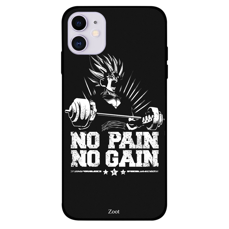 

Zoot Apple iPhone 11 Mobile Phone Back Cover, No Pain No Gain