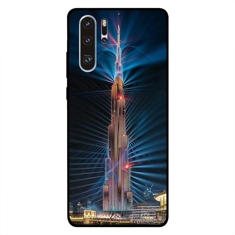 

Zoot Huawei P30 Pro Mobile Phone Back Cover, Burj Khalifa Laser