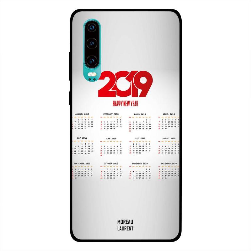 

Moreau Laurent Huawei P30 Mobile Phone Back Cover, New Year 2019 Calendar