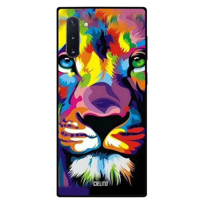 

Cielito Samsung Note 10 Mobile Phone Back Cover, Painted Lion