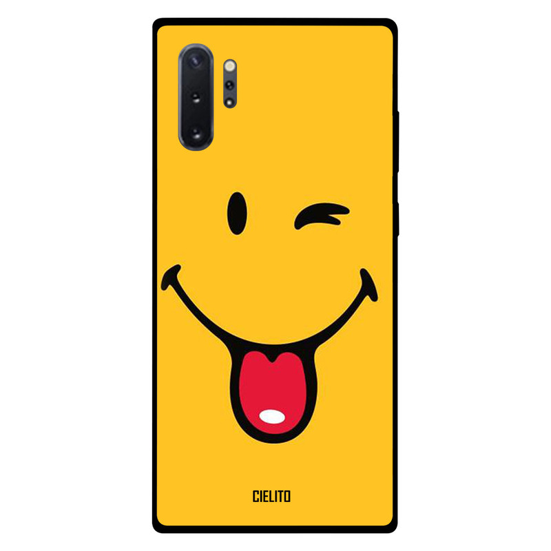 

Cielito Samsung Note Plus Mobile Phone Back Cover, Smiley Wink