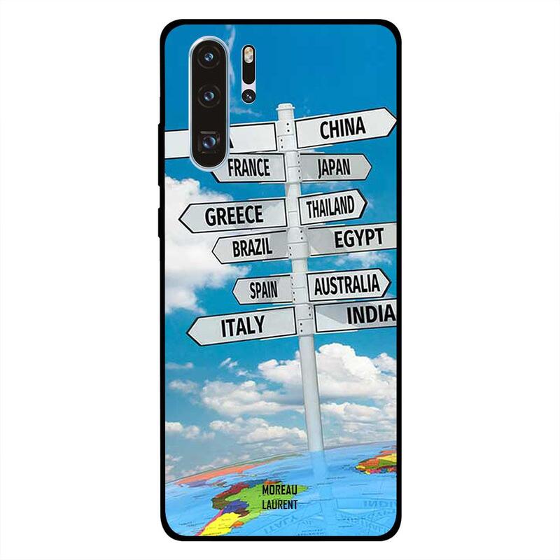 

Moreau Laurent Huawei P30 Pro Mobile Phone Back Cover, Travel & Expolre The World