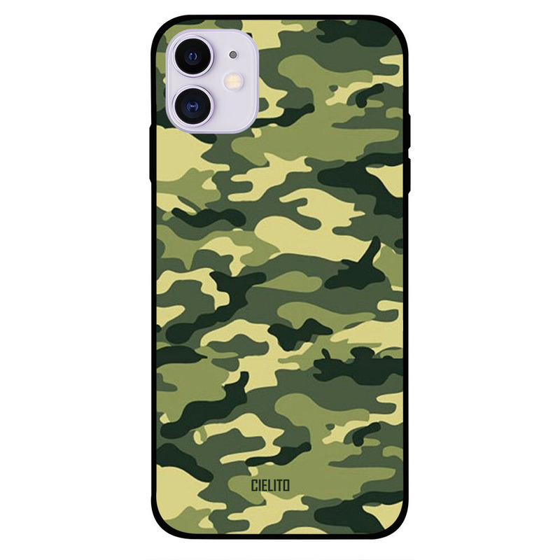 

Cielito Apple iPhone 11 Mobile Phone Back Cover, Military Print