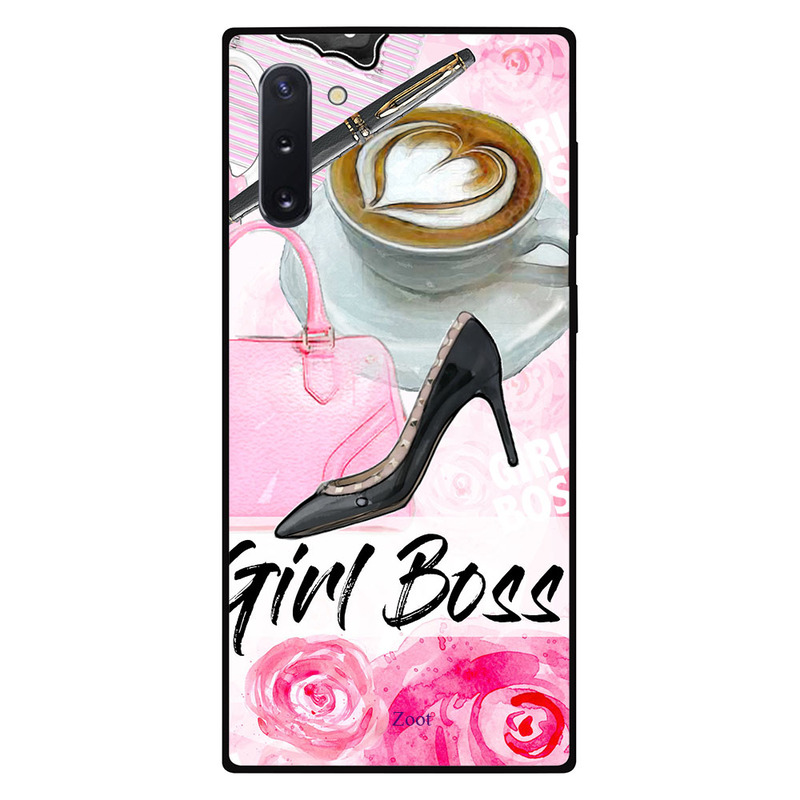 

Zoot Samsung Note 10 Mobile Phone Back Cover, Girl Boss