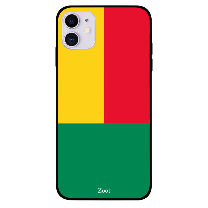 

Zoot Apple iPhone 11 Mobile Phone Back Cover, Benin Flag