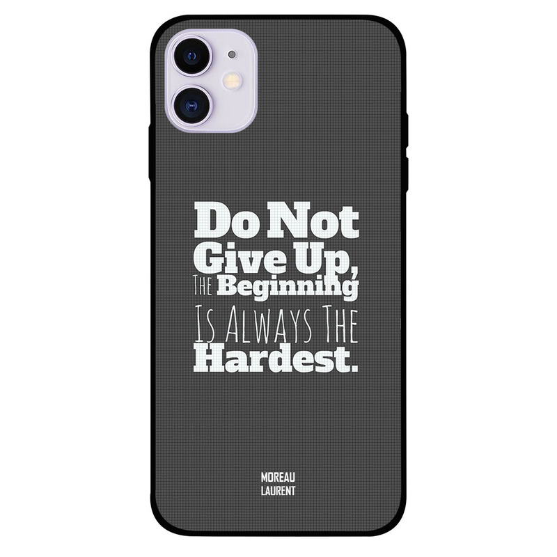 

Moreau Laurent Apple iPhone 11 Mobile Phone Back Cover, Do Not Give Up