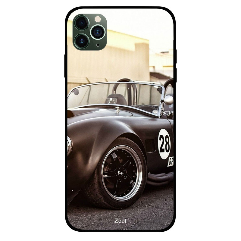 

Zoot Apple iPhone 11 Pro Max Mobile Phone Back Cover, Black Racer