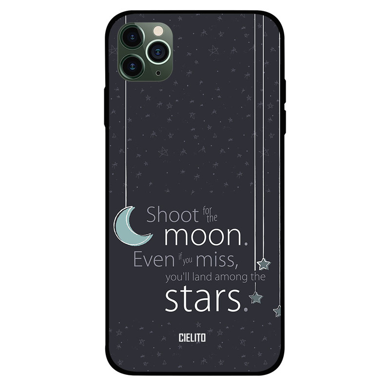 

Cielito Apple iPhone 11 Pro Mobile Phone Back Cover, Shoot On Moon