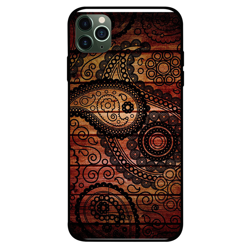 

Russo Apple iPhone 11 Pro Max Mobile Phone Back Cover, carry on wood