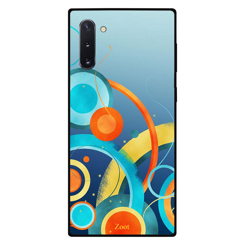 

Zoot Samsung Note 10 Mobile Phone Back Cover, Colorful Circles
