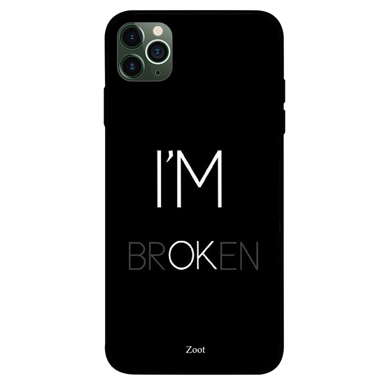 

Zoot Apple iPhone 11 Pro Max Mobile Phone Back Cover, I'M Ok