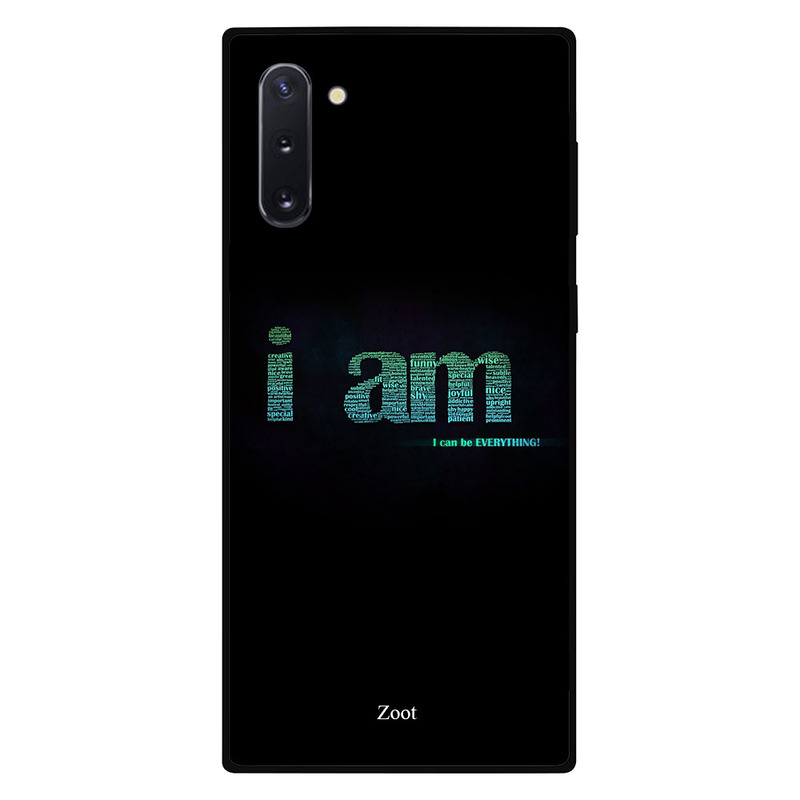 

Zoot Samsung Note 10 Mobile Phone Back Cover, I am I Can Be Evrything